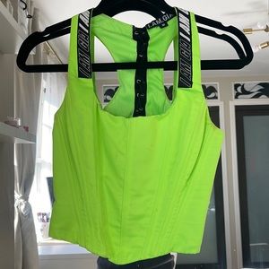 I AM GIA Corset - Neon Green